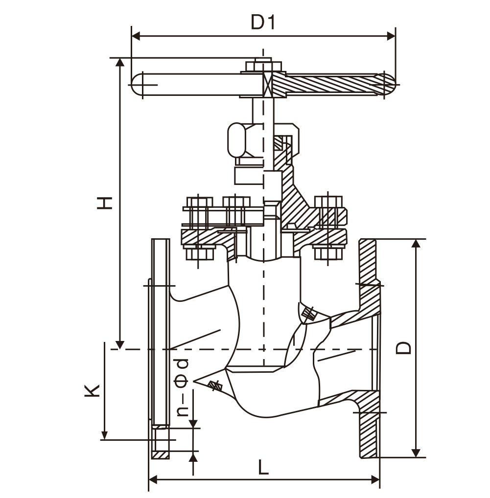 黃銅(tong)法蘭截止閥(fa)(圖1)