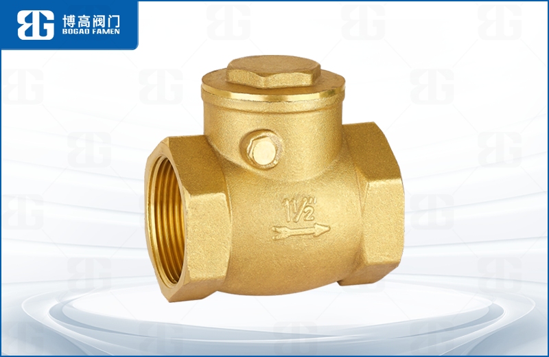 黃(huáng)銅卧式止回(huí)閥