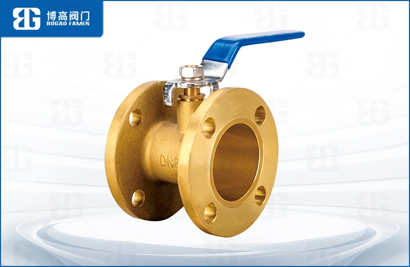 黃(huang)銅法蘭球閥(fa)