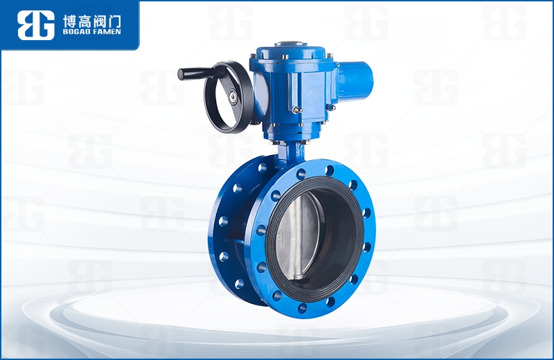 電動法蘭中線(xian)蝶閥