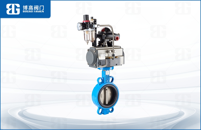 氣動對夾中線(xiàn)蝶閥