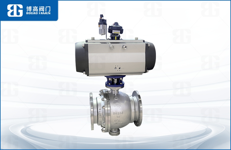 氣動不(bu)鏽鋼固定式(shì)球閥