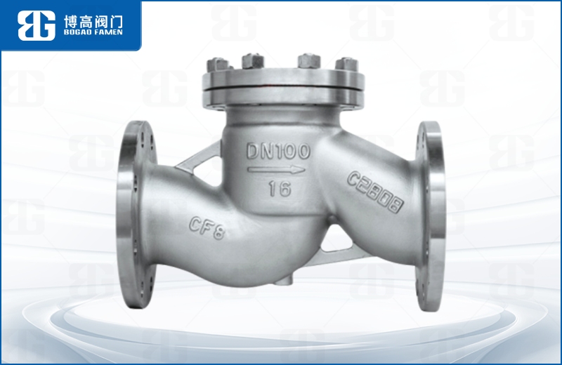 不鏽鋼升降式(shi)止回閥